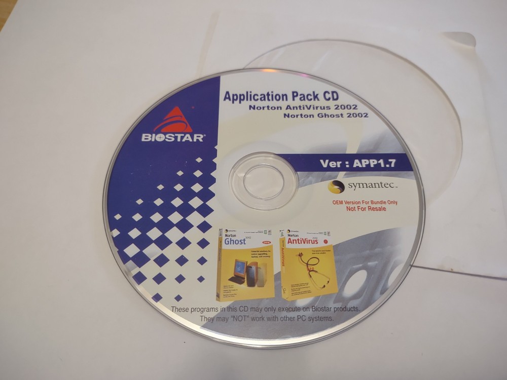 BioStar - Symantec Combo Pack - Norton AntiVirus & Ghost