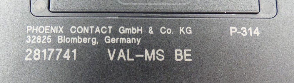 Phoenix Contact VAL-MS 230 IT ST + VAL-MS BE Surge Protector -Unused-