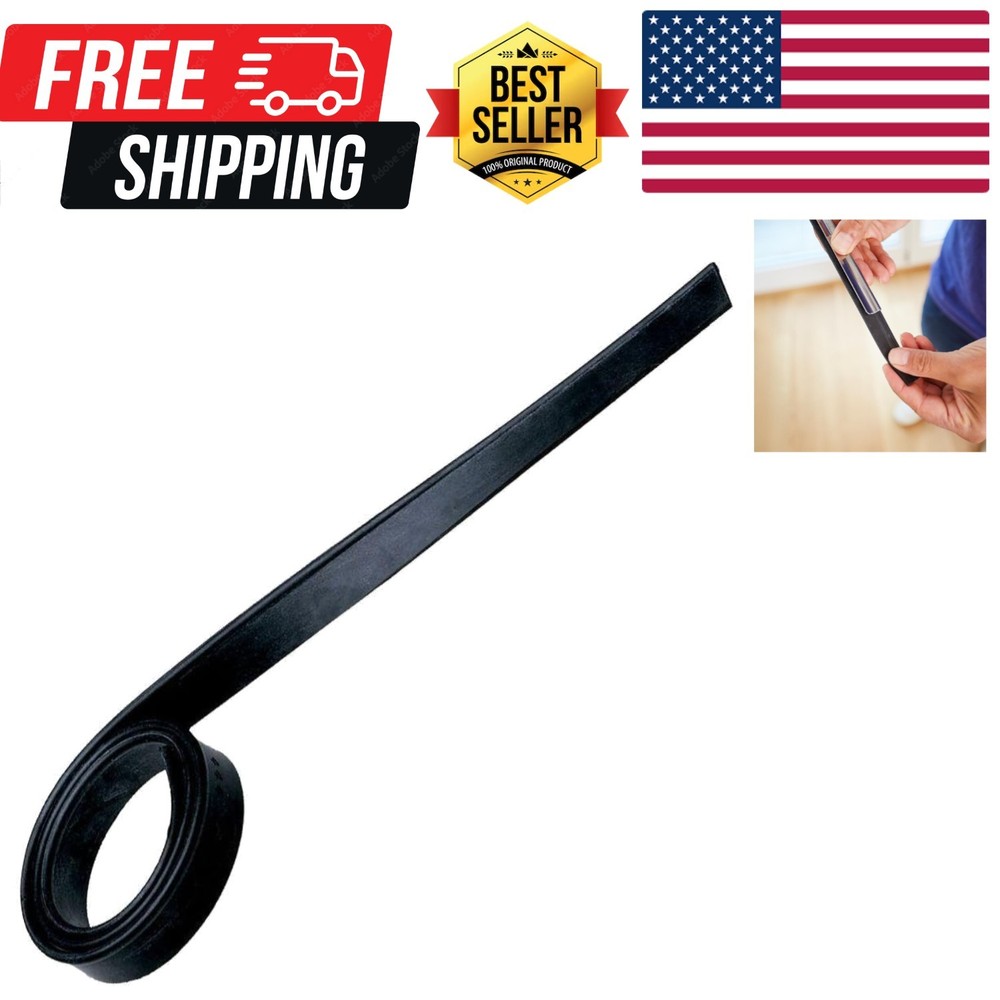 Professional Cut-to-Size Replacement Rubber Squeegee Blade – 18" Professional...