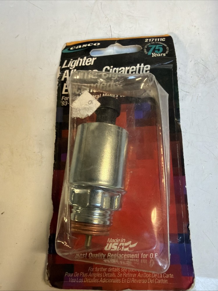 Casco Lighter Dash Panel Mount Well Lighter Replacement Heavy Duty 217111C