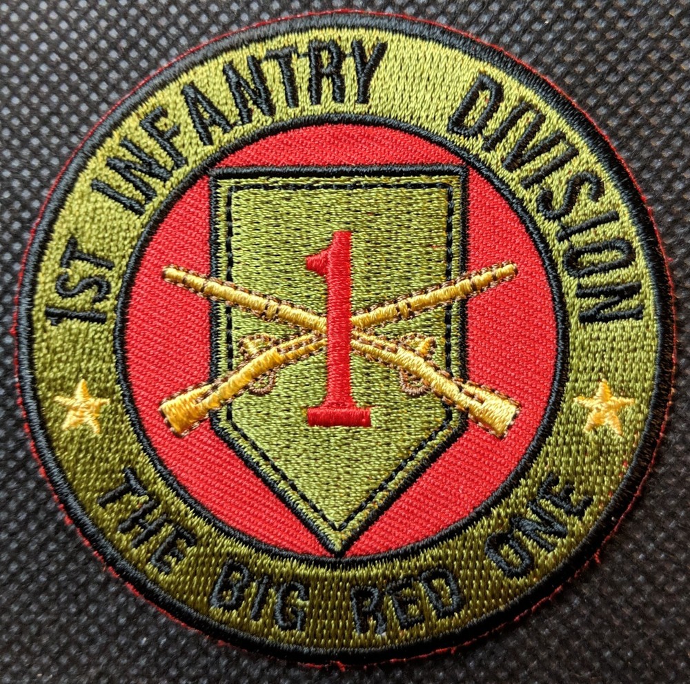 1st Infantry Big Red One Patch