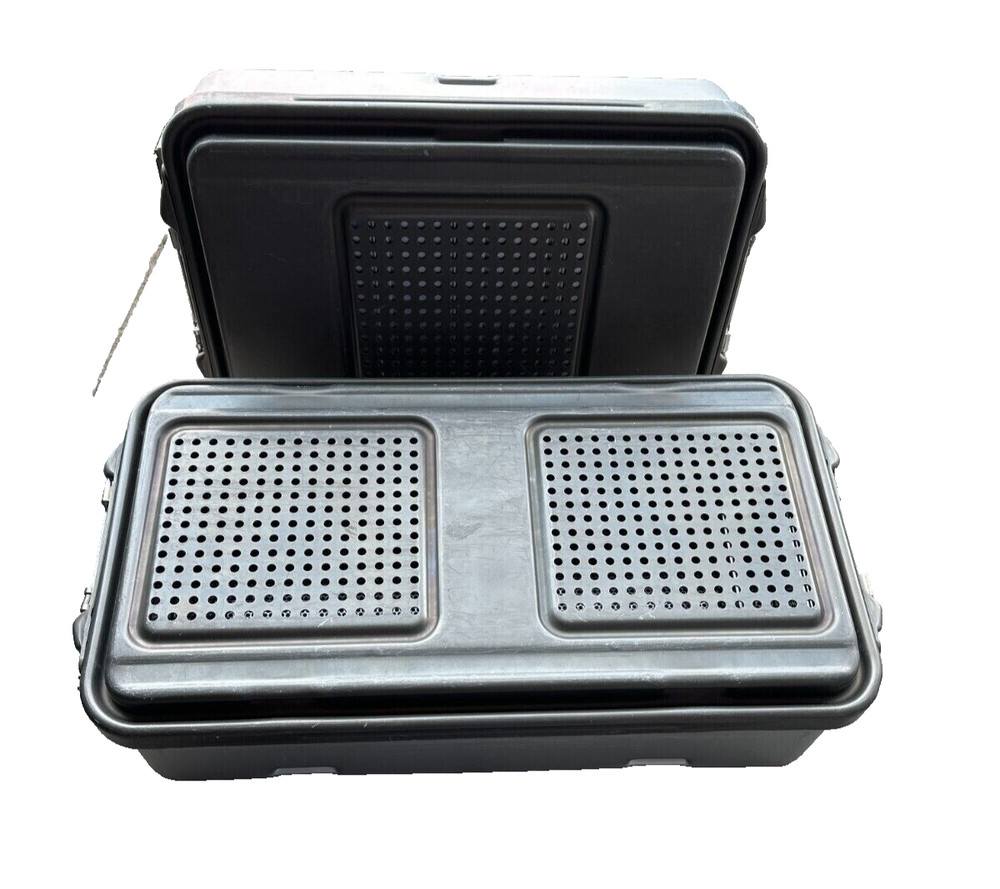 V. Mueller Genesis CD3-4B Sterilization Container, 21x11x4" No Basket