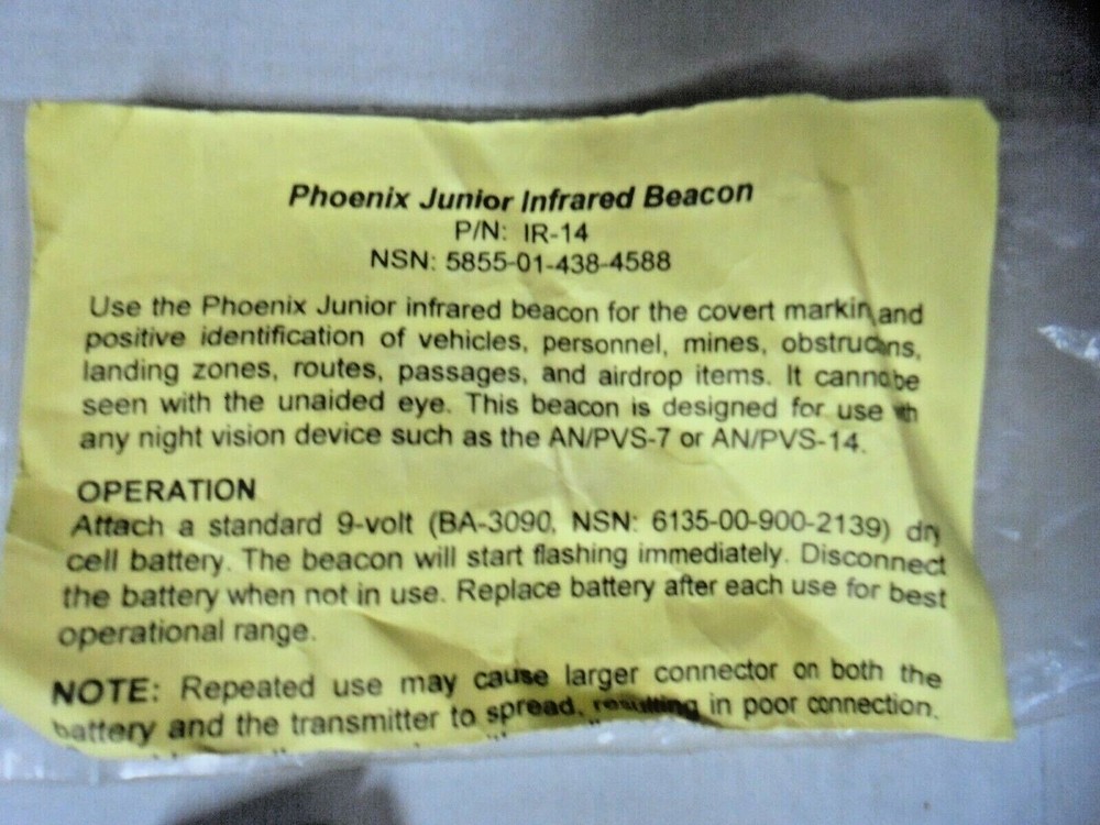 PHOENIX JUNIOR INFRARED BEACON