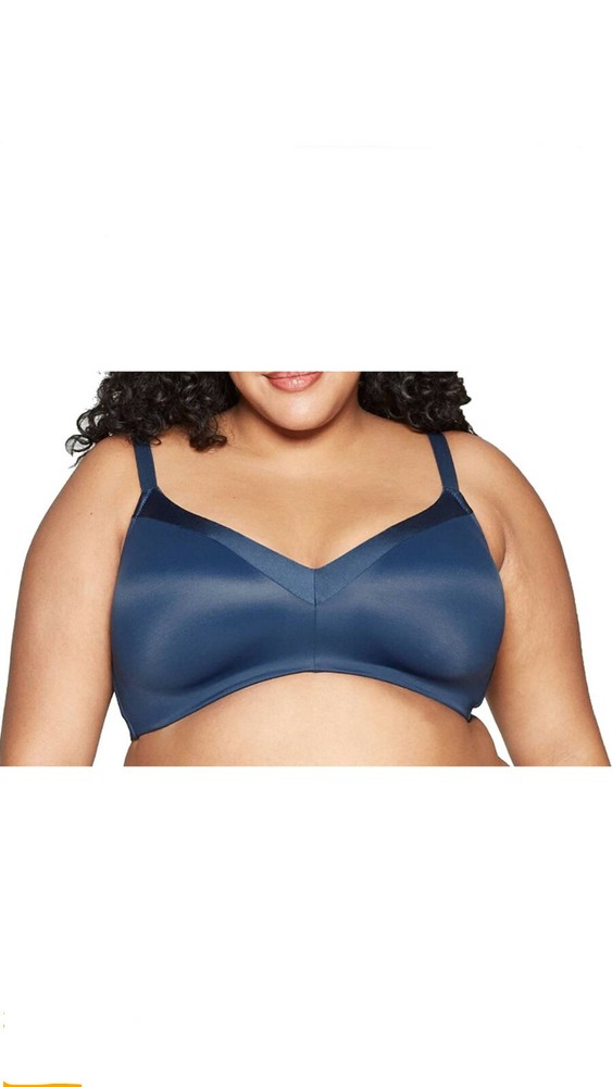 Auden Plus Size Full Coverage Bra, Plus Size, Smart Blue, NWT, SHIPS FREE!