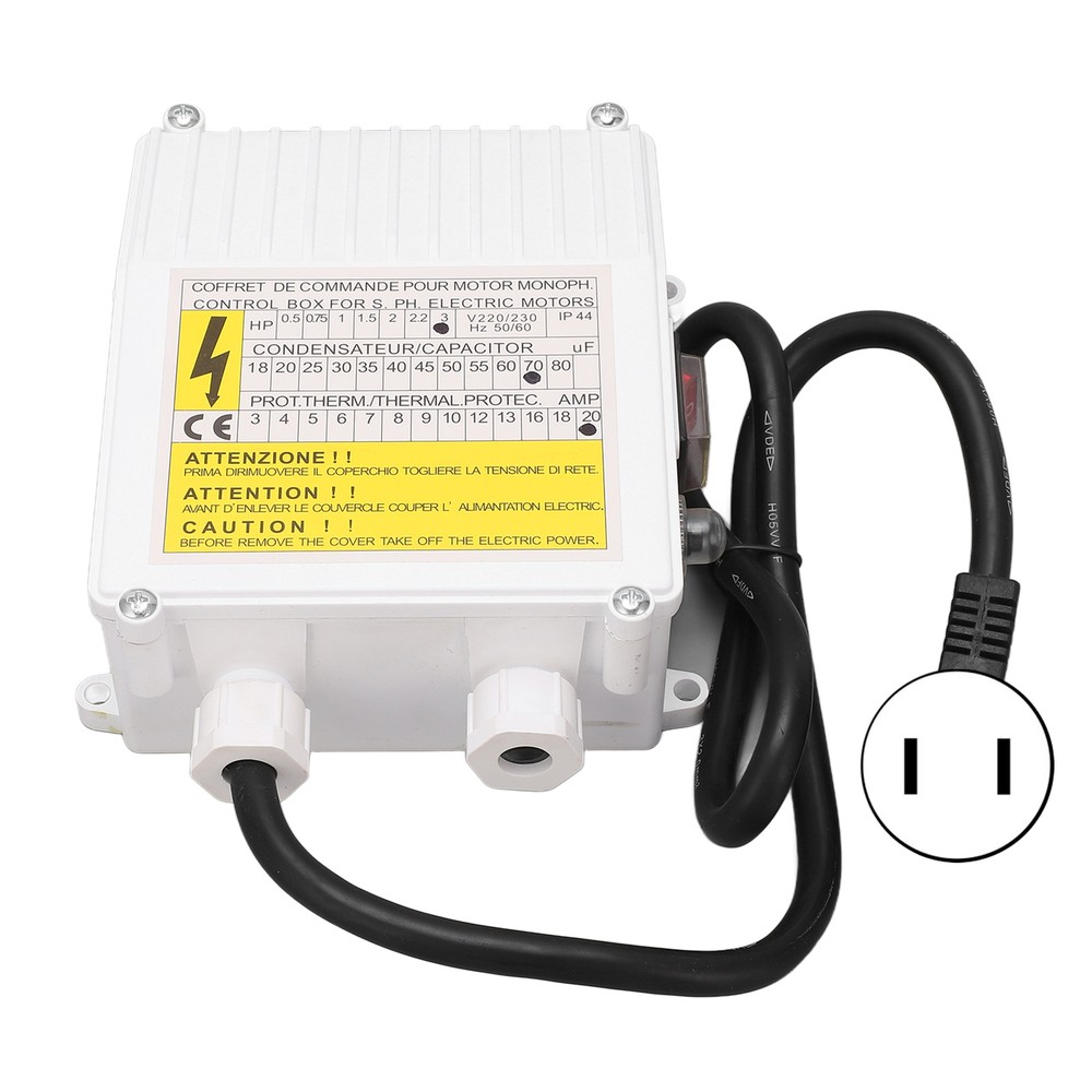 Deep Well Pump Control Box Household 3.0 Submersible Switch Controller 2.2
