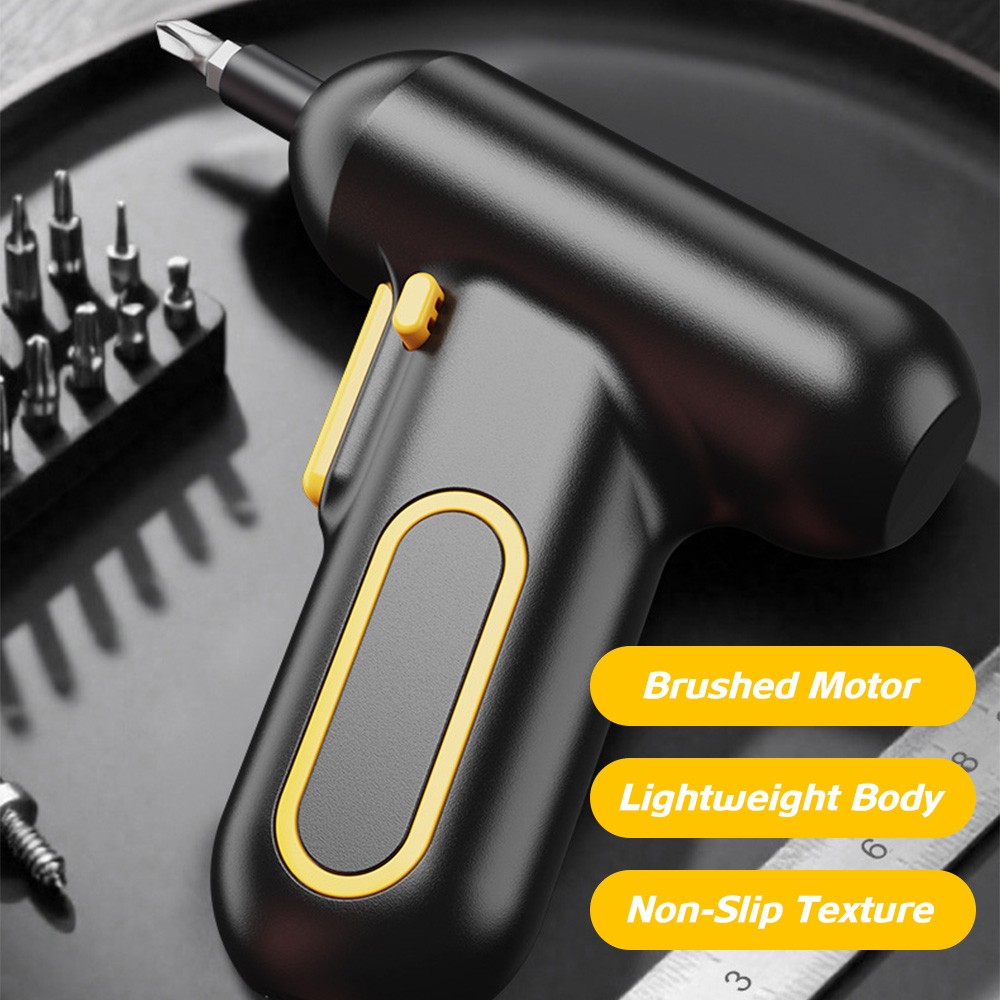 29pcs Electric Screwdriver Set with USB Charging and Variable Speed Rechargeable