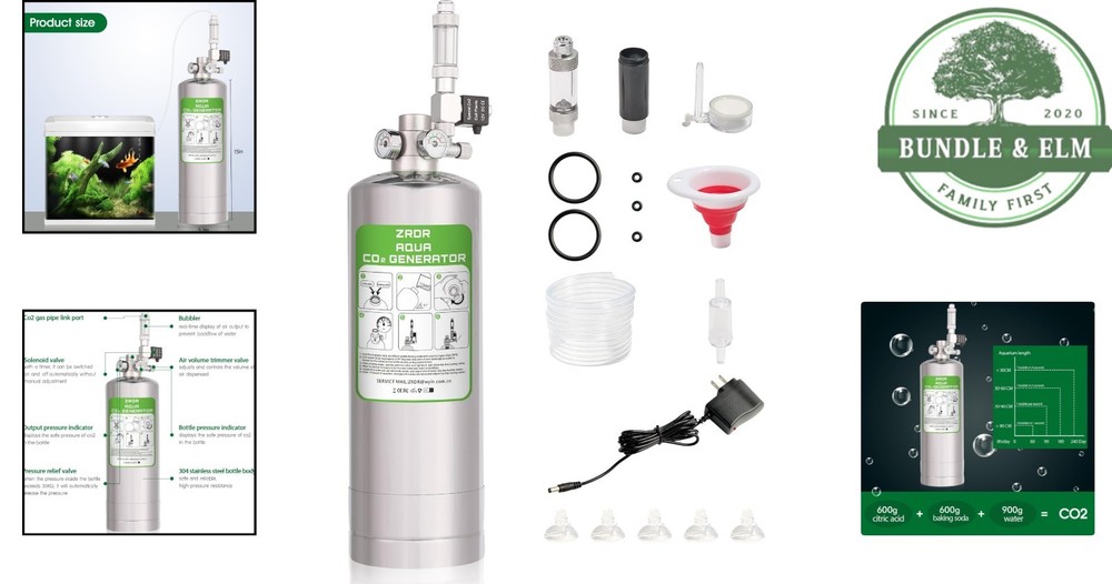 User-Friendly CO2 Generator System with Syringe for Easy Water Injection