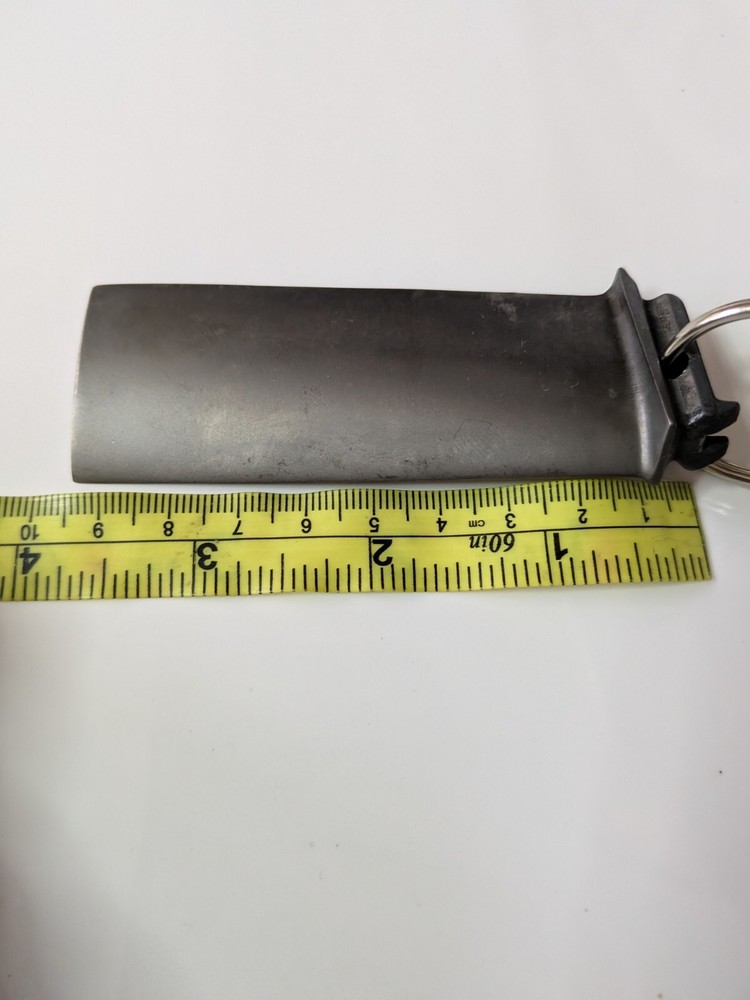Jet Turbine Blade Key chain