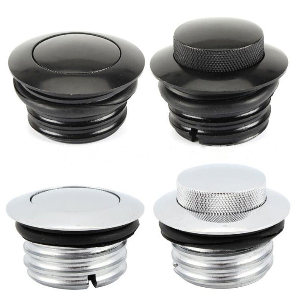 Left + Right Thread Flush Gas Cap Vented Tank Cap