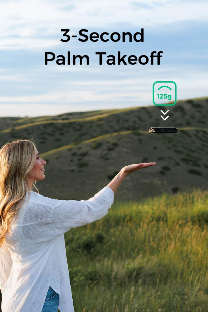 HOVERAir X1 Combo Plus Self-Flying 4K Camera Pocket-Sized Foldable Drone Video