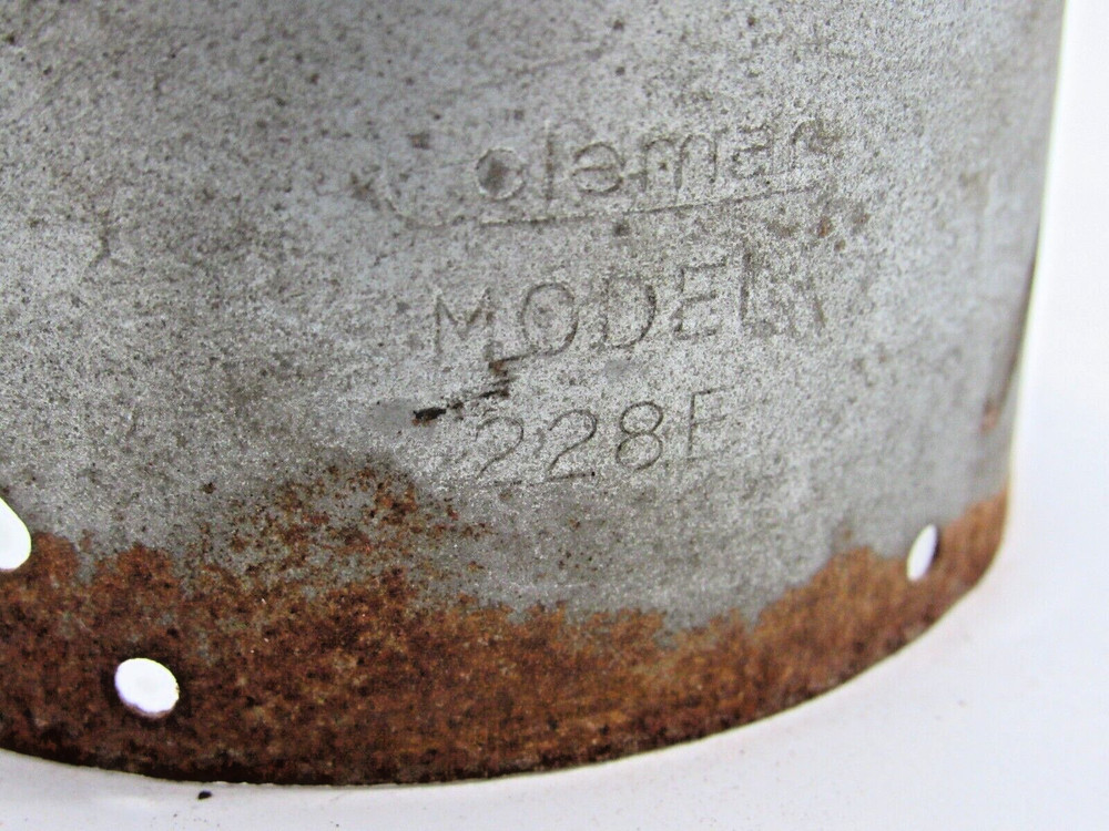 Coleman Lantern 228 E Collar Base Replacement Part Vintage #LT-14