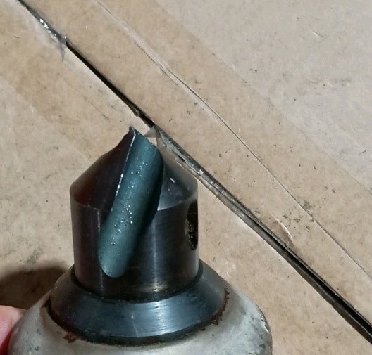 T-Drill 1-1/2" Copper Pipe Drill Tee Forming Bit Collaring