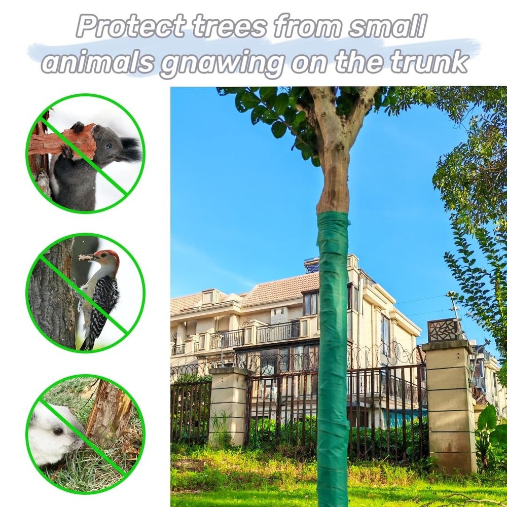 3 X 120 Tree Wrap to Protect Bark Tree Trunk Protector Wrap - Protect Young T