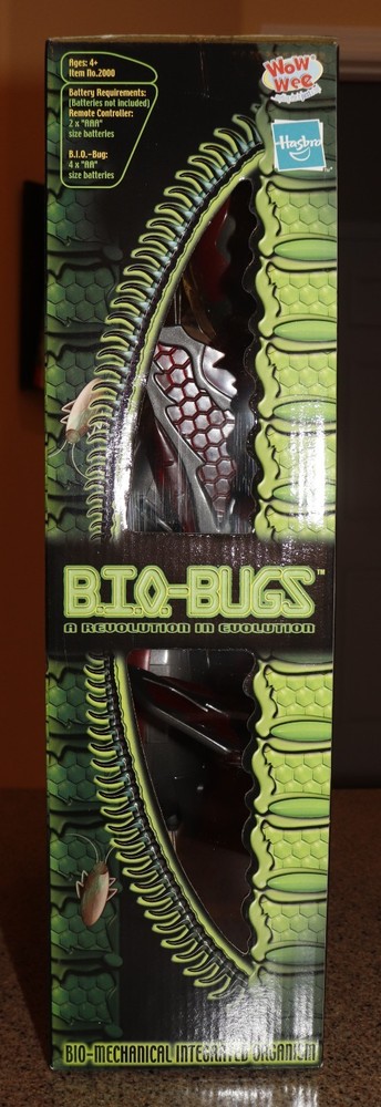 New! 2001 Hasbro Wow Wee B.I.O. Bugs "Predator" Remote Control Toy #1156
