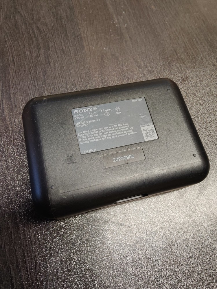 Sony ECM-W3 Compact, Dual-Channel Wireless Microphone System ECM-W3