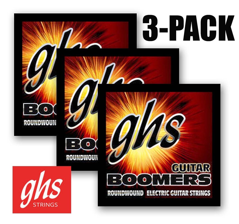 GHS GBL BOOMERS 6-STRING - Light 10-46 3-Pack