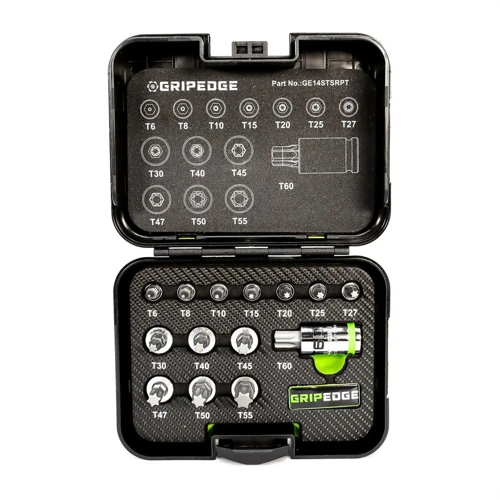 Grip Edge Tools 14-PC RPT Star Driver Set