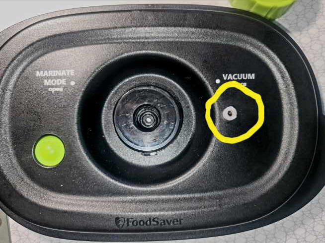 Vacuum Container Lid Valve Seal