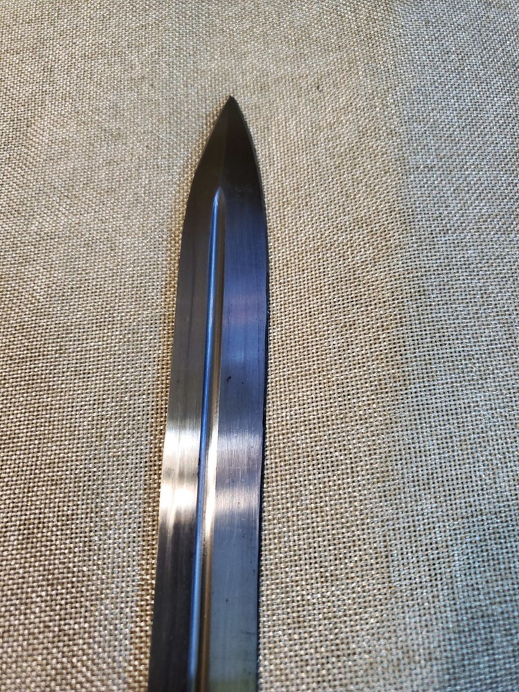 SWEDISH M1896 EJ AB CROWN & ANCHOR BAYONET & SCABBARD