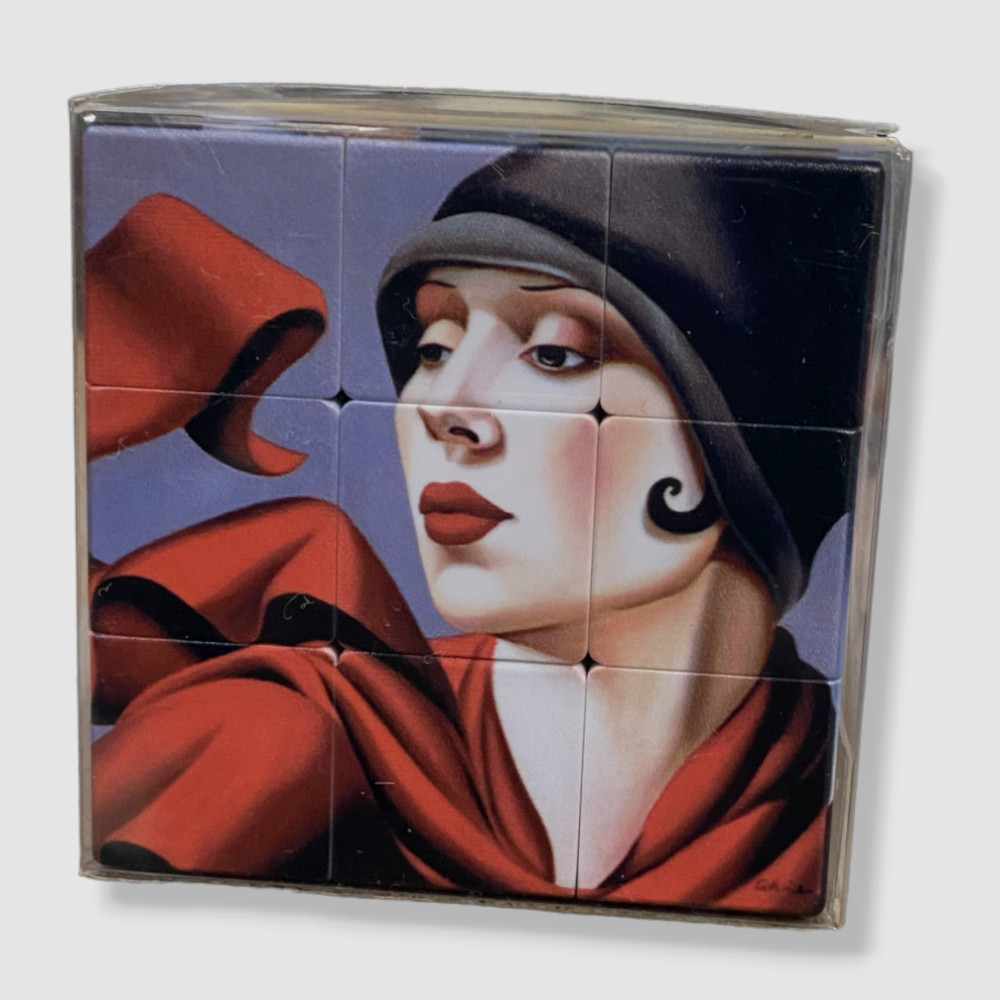 $43 ABEL NO. 1 PUZZLE CUBE 2.5"