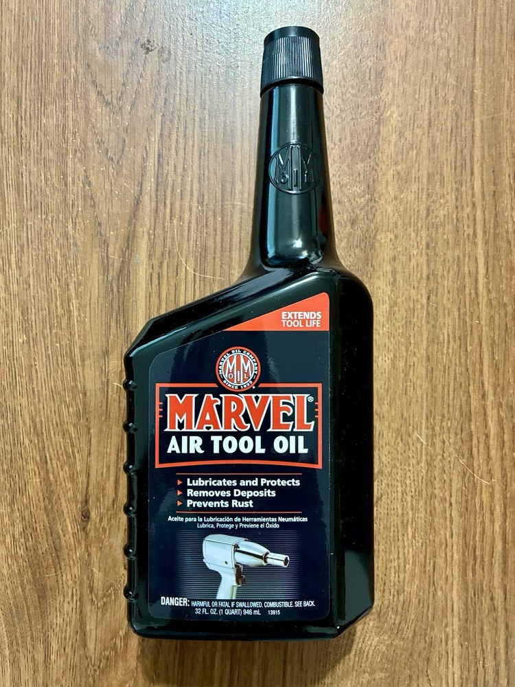 marvel air tool oil 32 oz