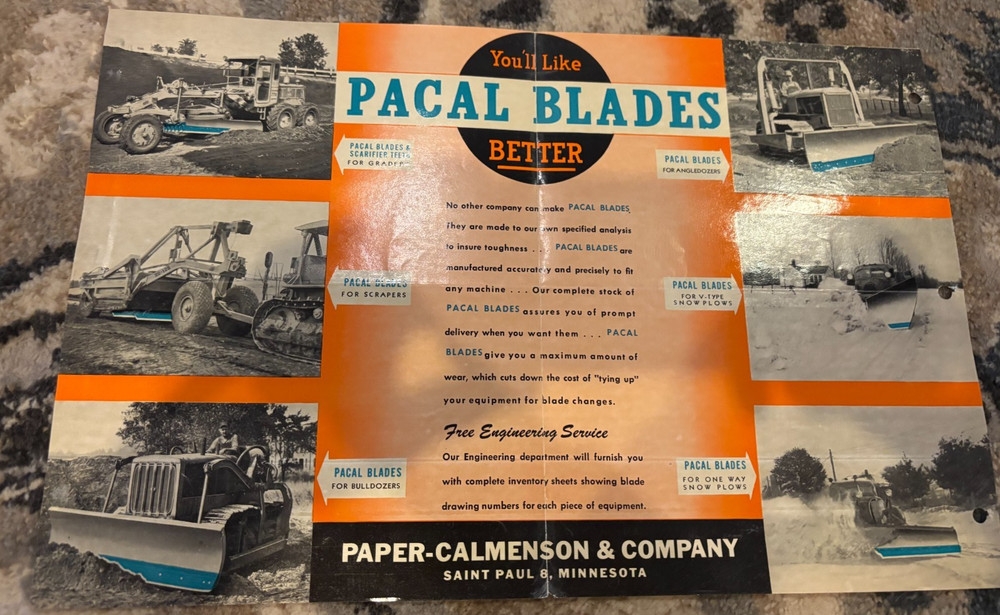 Pacal Blades For All Roadwork Brochure AMIL26