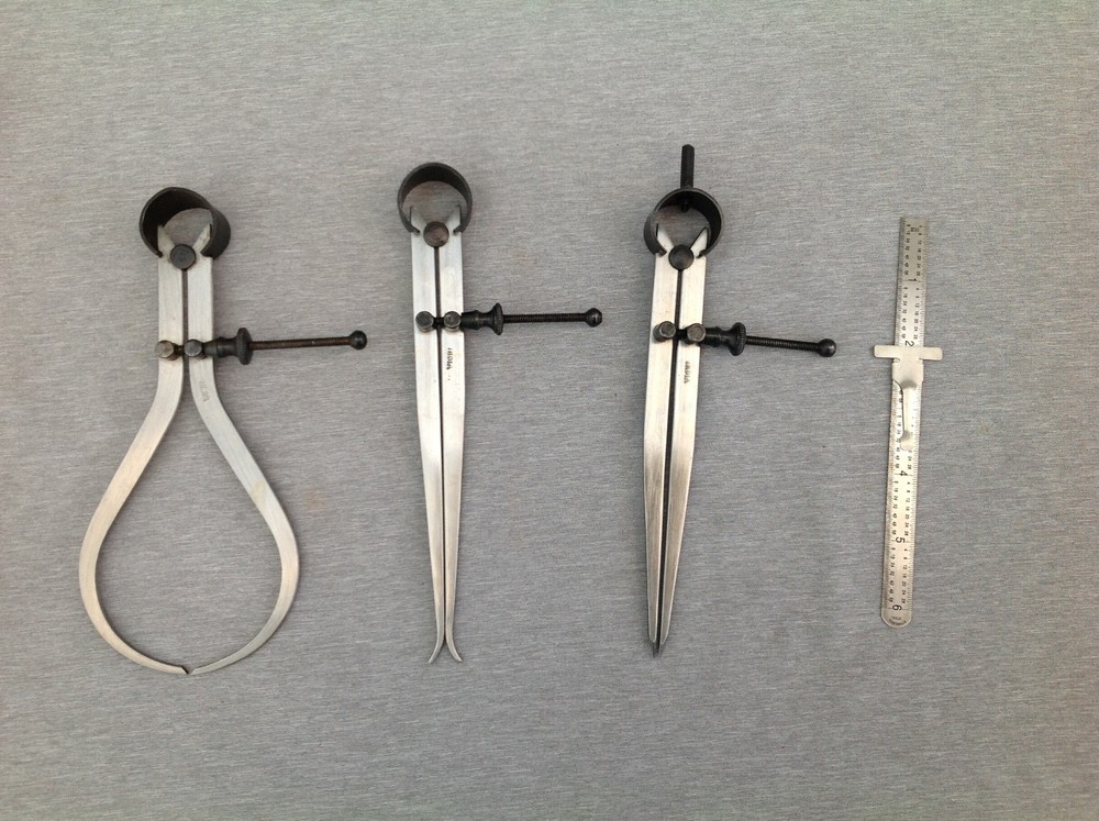 Cen-Tech 4 Piece Technical Measuring Set