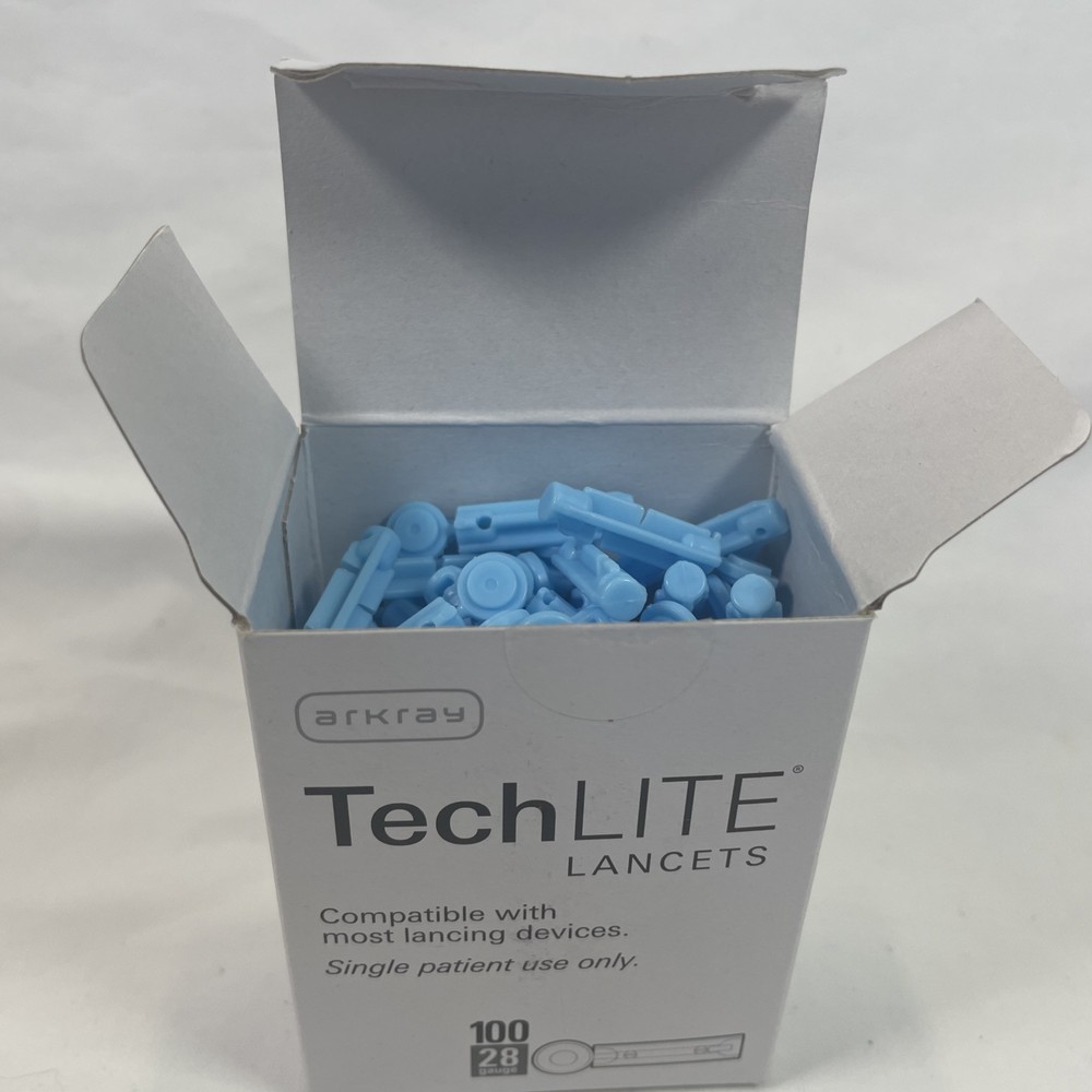 Arkray Tech LITE 100 Lancets 28G