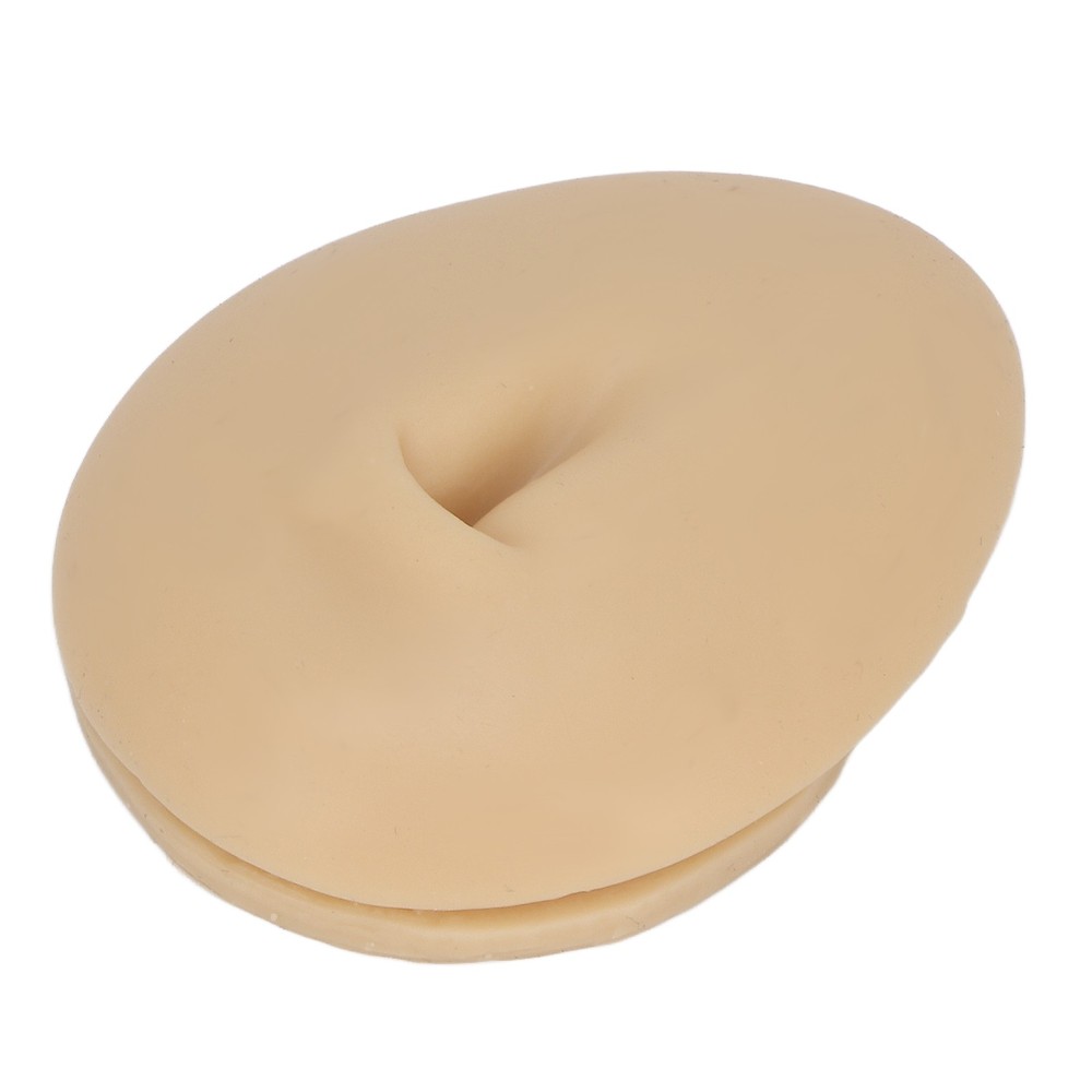 Silicone Navel Model For Piercing Practice Soft Human Belly Button Model New