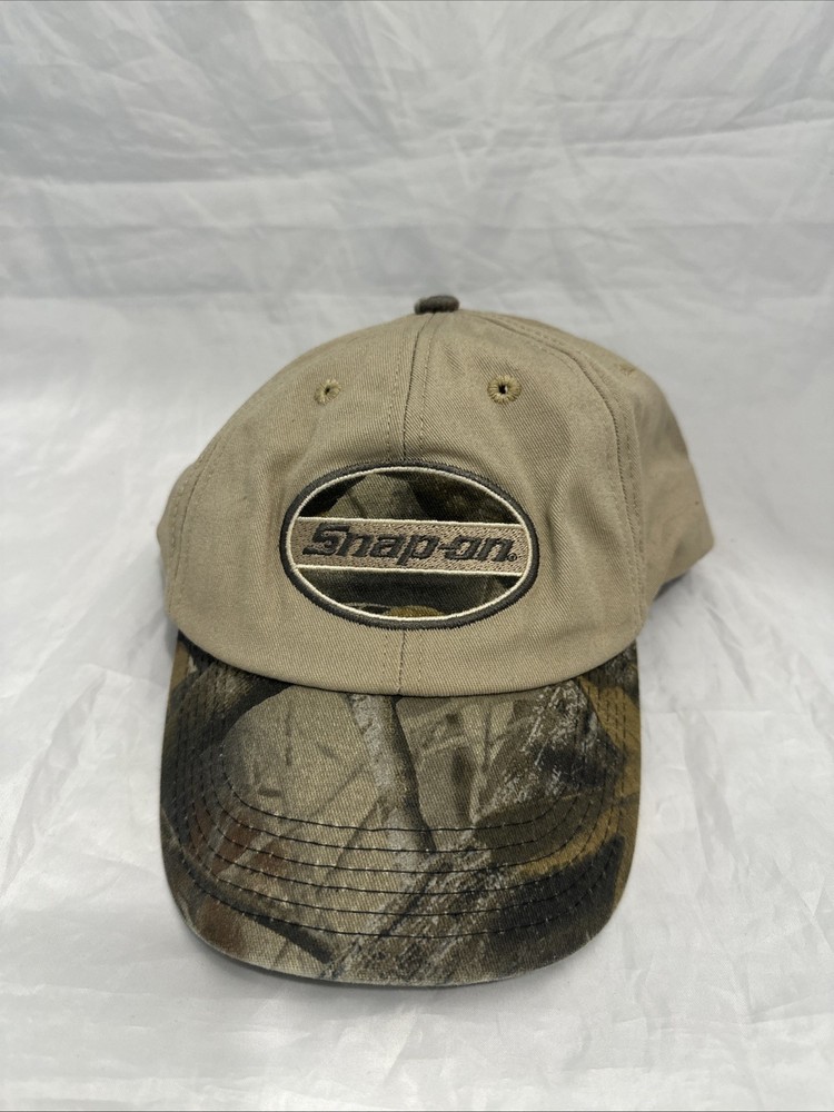 Snap- On Tools Hat Mens Camo Snap Back  Embroidered Snap Camo