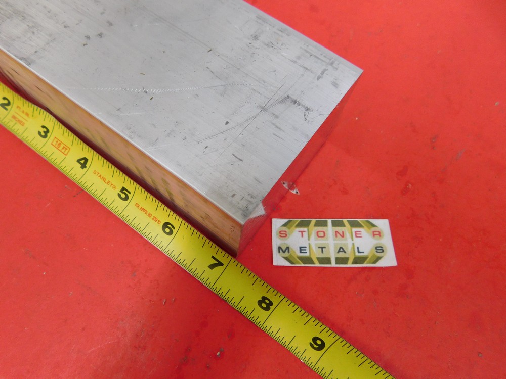 2-1/2" X 3" ALUMINUM 6061 SOLID FLAT BAR 7" long Solid Extruded Mill Stock New