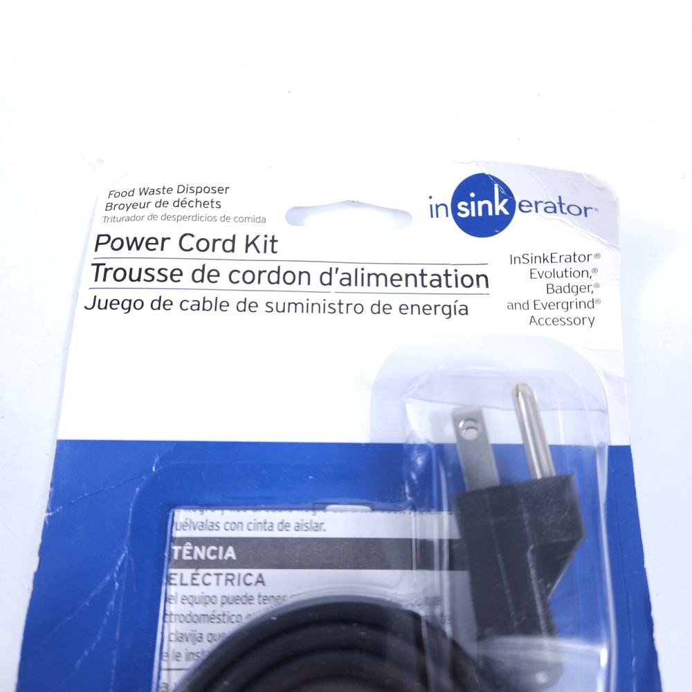 Insinkerator Power Cord Assembly New, Fast Shipping