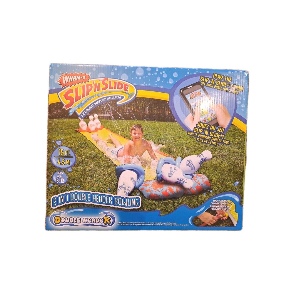 Wham-O Slip 'N Slide 2 in 1 Double Header Bowling