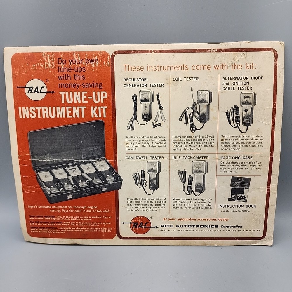 Complete Engine TUNE UP Guide RAC Rite Autotronics