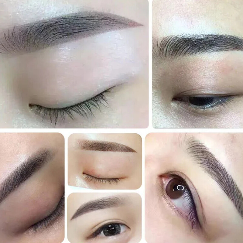 18U Shape Microblading Needle Permanent Makeup Eyebrow Tattoo Manual Blade