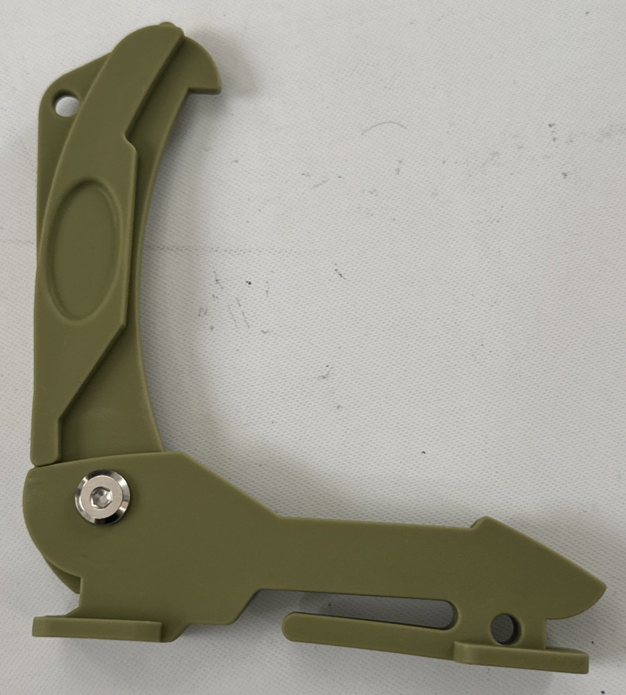 Foldable Bow Hanger, 5 Inch, Olive