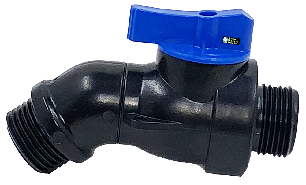 EarthMinded DIY FlexiFit Rain Barrel Diverter Kit - White