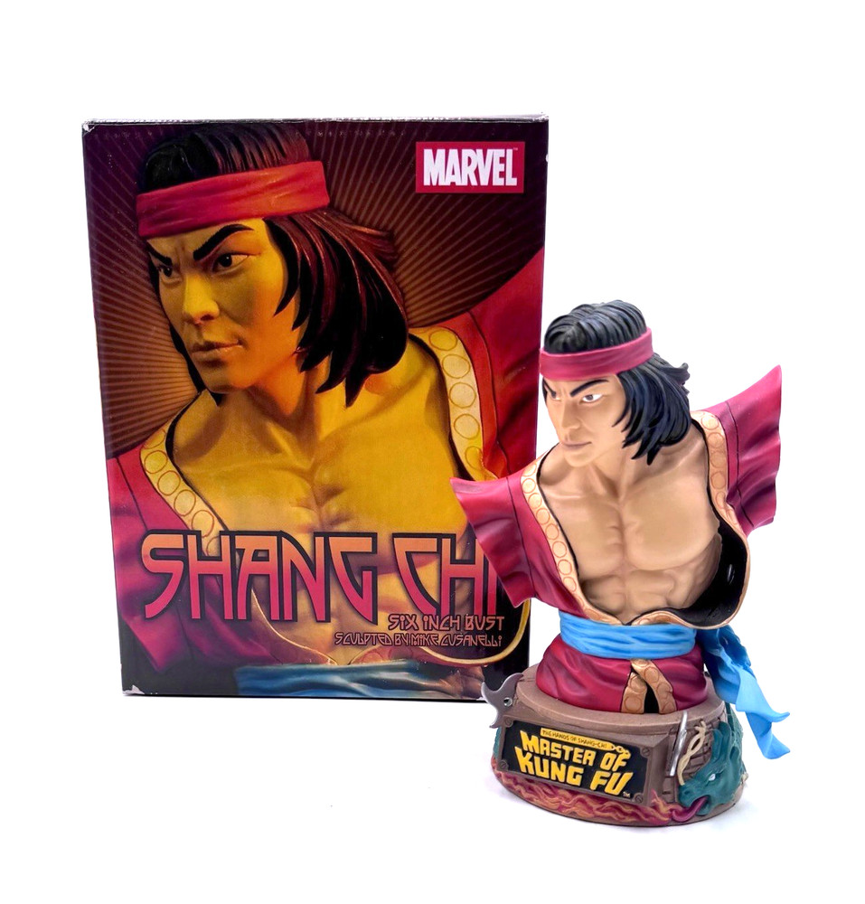 Marvel Universe SHANG CHI BUST Diamond Select 2003  #247/2500
