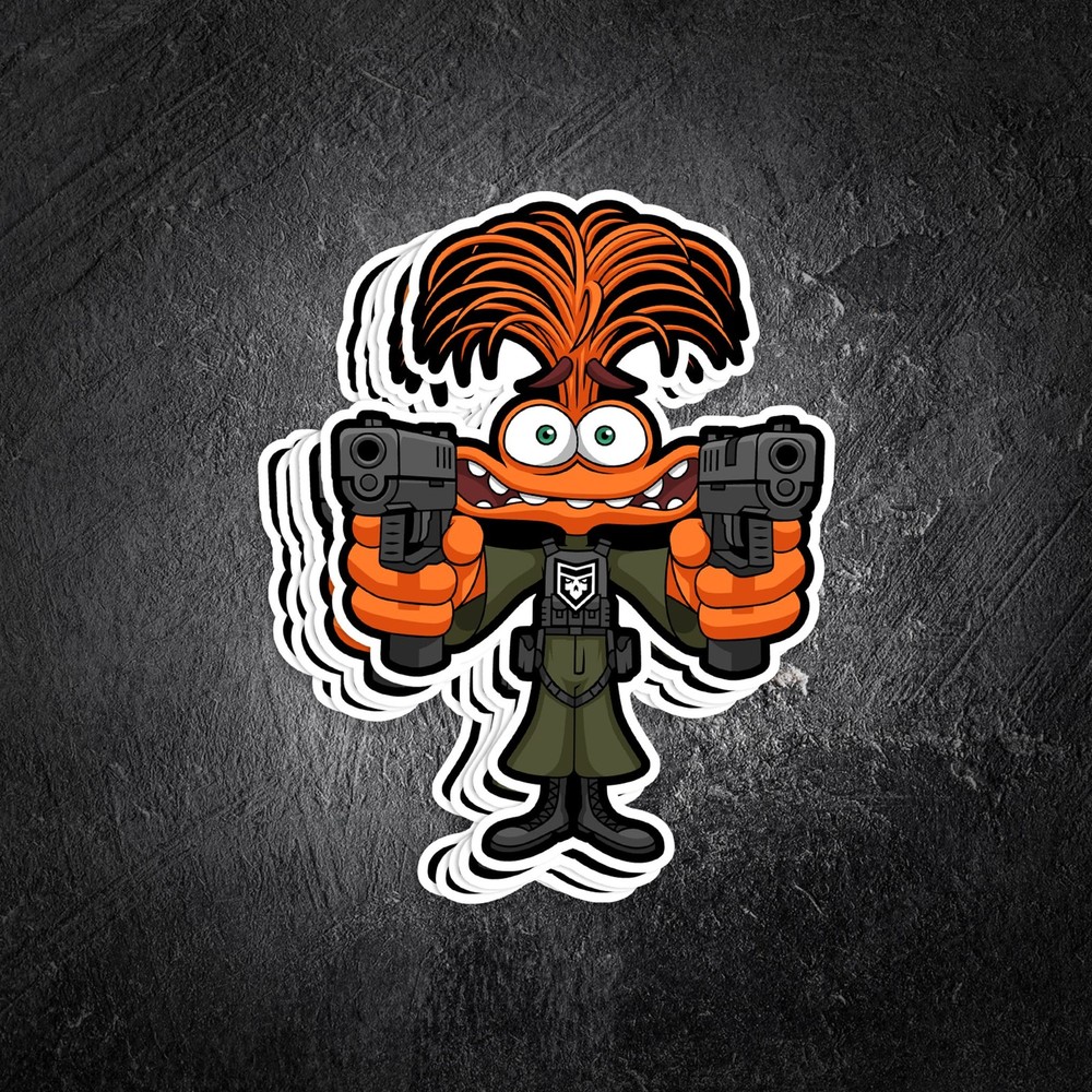 Tactical Anxiety Vinyl Decal