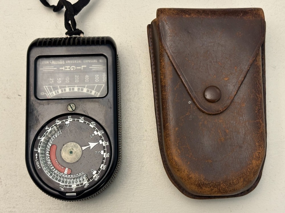 Weston Master Universal Exposure Meter (Model 715) w/ Leather Case