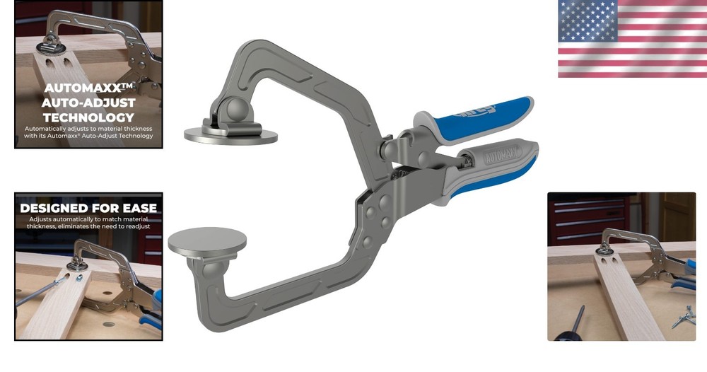 Woodworking Clamp - Auto-Adjust Technology