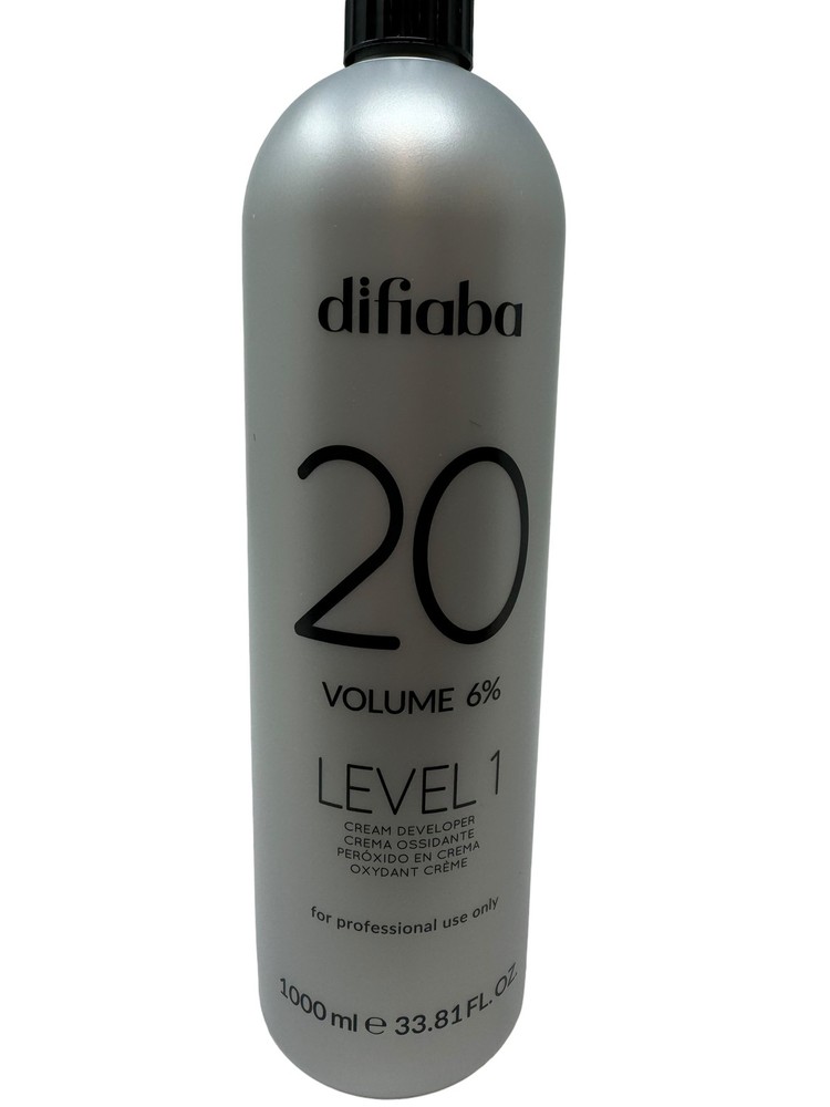 Difiaba Cream Developer 20 Volume 6% Level 1 - 33.8 Oz