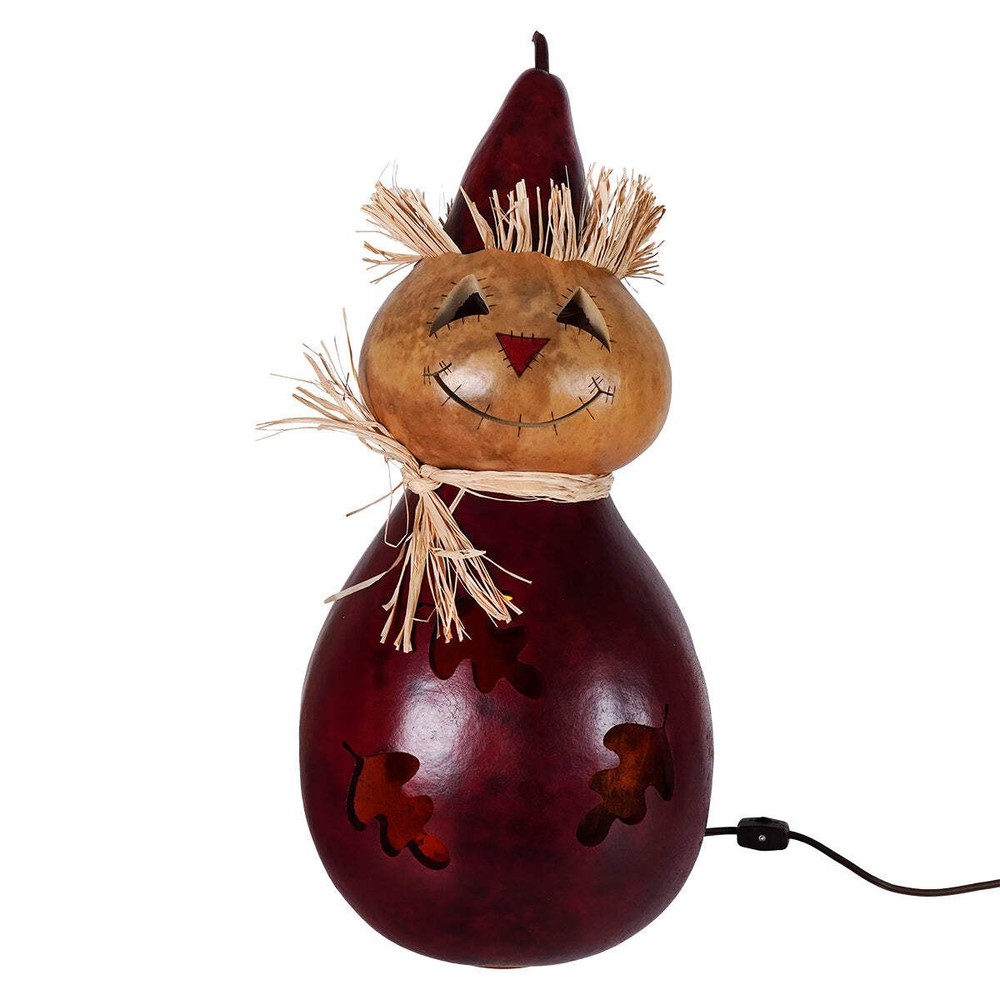 Warehime - Extra Large Lighted Scarecrow Gourd