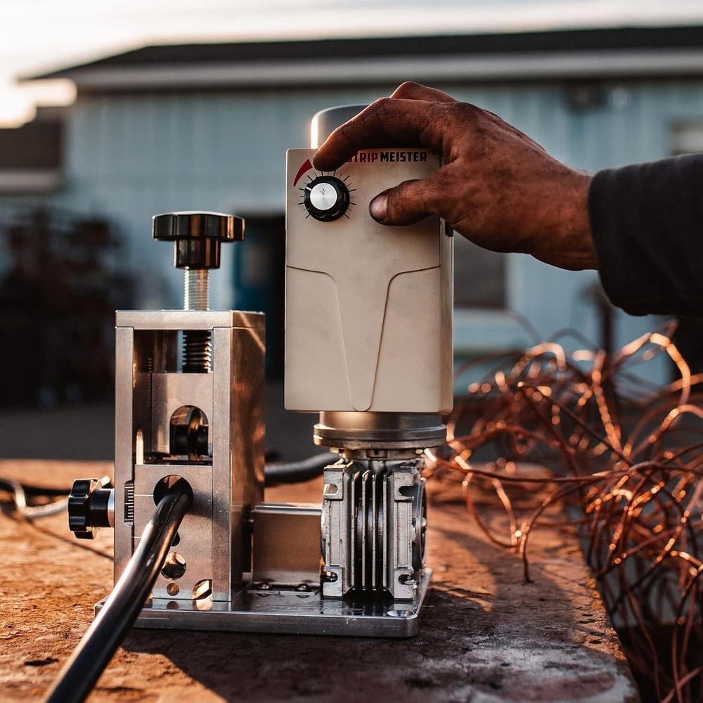 StripMeister E350x Wire Stripper Machine - Wire Stripping Machine For Copper ...