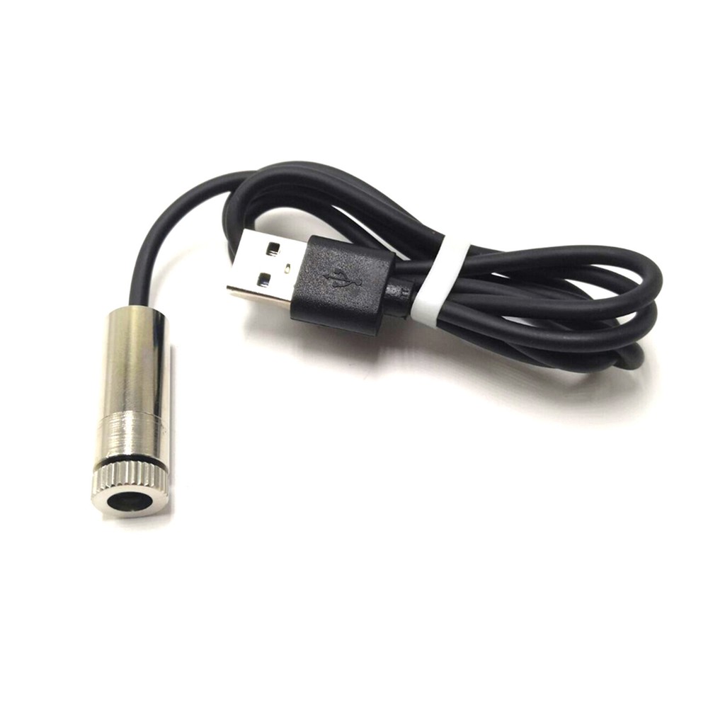 Focusable 650nm 100mW Dot/Line/Cross red Laser Diode Module with USB