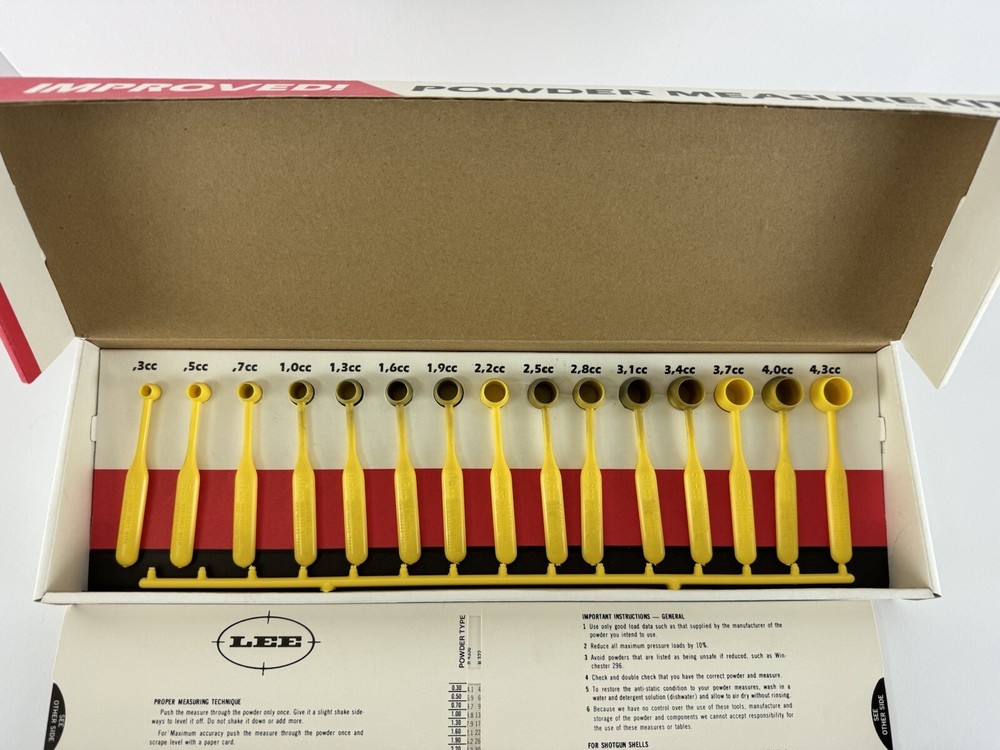Reloading Lee Powder Measure Kit #90100 Used