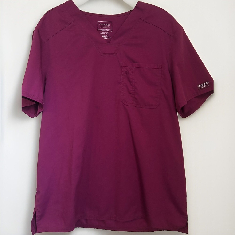 Burgundy Cherokee Scrubs