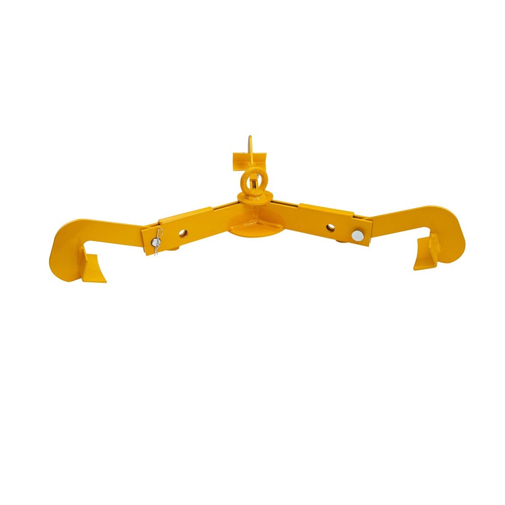 Oil Drum Lifting Hook Forklift Crane 3-Claw Open Closed Head Drum Lifter