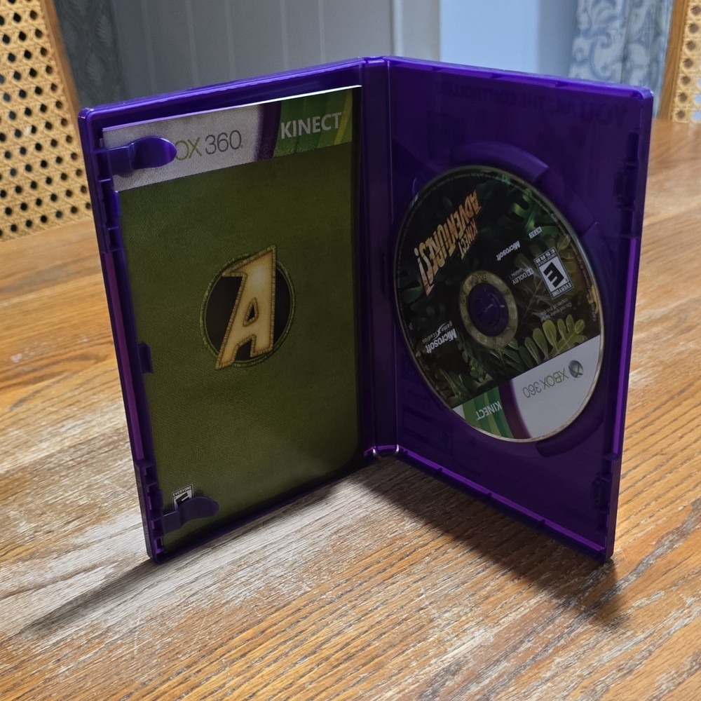 Microsoft Xbox 360 Kinect Motion Camera with 6 Kinect Games Kinect Adventures