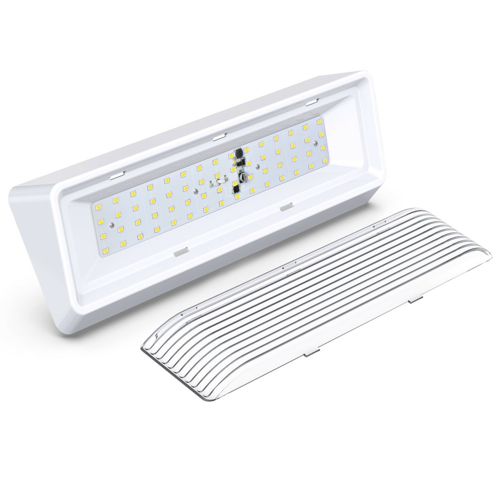 RV XL LED Porch Light camper RV trailer 60 LED exterior WHT 12 inch